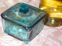 Blue Retro Glass Dish
Picture # 2377
